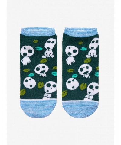 Studio Ghibli Princess Mononoke Forest Spirits No-Show Socks $1.69 Socks